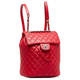 Chanel-Zaino Chanel grande spirito urbano rosso-Rosso