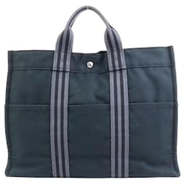 Hermès-Hermès Fourre Tout-Azul marinho