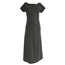 Comme Des Garcons Vestidos Cinza