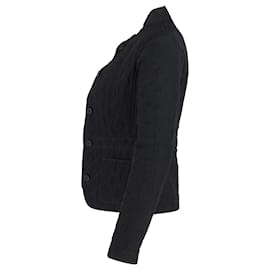 Max Mara-Max Mara Weekend Quilted Jacket in Black Polyester-Black