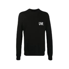 Unravel Project-Project Lax Printed Sweatshirt-Black