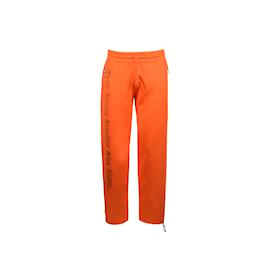 Autre Marque-Off-white x Vlone pants with cuts-Orange