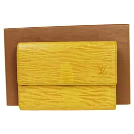 Louis Vuitton-Louis Vuitton Porte-monnaie-Yellow