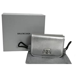 Balenciaga-Balenciaga BB-Logo-Silber