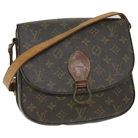 Louis Vuitton-LOUIS VUITTON Monogram Saint Cloud GM Shoulder Bag M51242 LV Auth ar10568b-Monogram