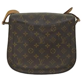 Louis Vuitton-LOUIS VUITTON Monogram Saint Cloud GM Shoulder Bag M51242 LV Auth ar10568b-Monogram