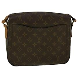 Louis Vuitton-LOUIS VUITTON Monogram Saint Cloud GM Shoulder Bag M51242 LV Auth yk9293-Monogram