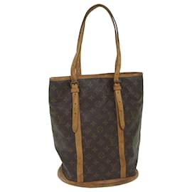 Louis Vuitton-LOUIS VUITTON Monogram Bucket GM Shoulder Bag Vintage M42236 LV Auth 58019-Monogram