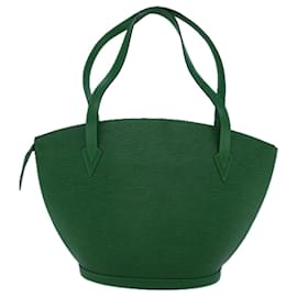 Louis Vuitton-LOUIS VUITTON Epi Saint Jacques Shopping Shoulder Bag Green M52264 LV Auth 56598-Green