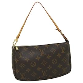 Louis Vuitton-LOUIS VUITTON Monogram Pochette Accessoires Pochette M51980 Auth LV 56890-Monogramme