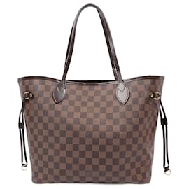 Louis Vuitton-Louis Vuitton Neverfull Damier Ebene Toile Enduite MM-Marron