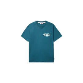 GCDS Lista de compras camiseta normal Azul