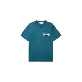 GCDS-Lista de compras camiseta normal-Azul