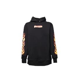 Palm Angels-Flames hoodie-Other,Python print