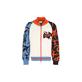 Autre Marque-Pterodactyl Varsity Knit-Other,Python print