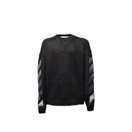 Autre Marque-Brushed mohair pullover-Other,Python print