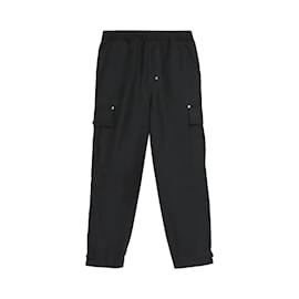 JW Anderson-Cargo Trousers Black-Black