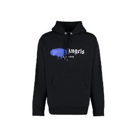 Palm Angels Sudadera con capucha Ny Sprayed Negro Negro