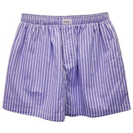 Boxer a righe Balenciaga in cotone blu Blu