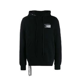 Unravel Project Sudadera con capucha de hormigón Negro