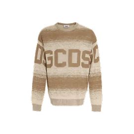 GCDS Pullover mit Degrade-Band-Logo Andere Python drucken
