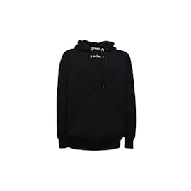 Palm Angels-Classic over logo hoodie-Black