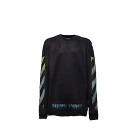 Autre Marque-Brushed arrows pullover-Other,Python print