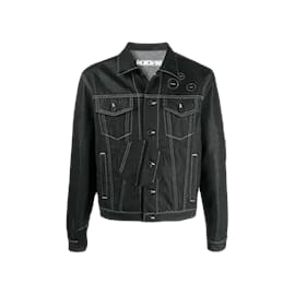 Autre Marque-Arrow Twist Denim Jacket-Other,Python print