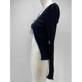Autre Marque-NON SIGNE / UNSIGNED  Knitwear T.International M Silk-Black