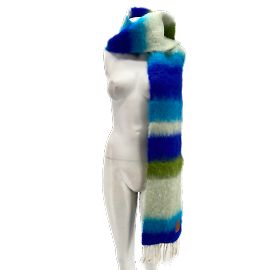 LOEWE Sciarpe T.  WOOL Blu