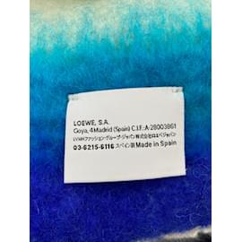 Loewe-LOEWE Schals T.  Wolle-Blau