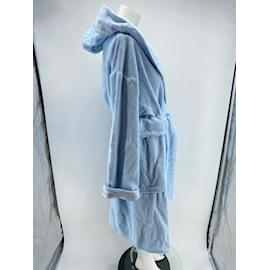 Autre Marque-NICHT SIGN / UNSIGNED Kleider T.Internationale S-Baumwolle-Blau