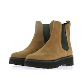 TOD'S Stiefeletten T.EU 39 Wildleder- Kamel