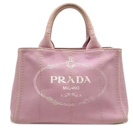 Prada-Canapa Logo Handbag BN2642-Pink