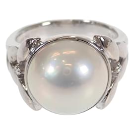 Tasaki-18K Pearl Ring-Silvery
