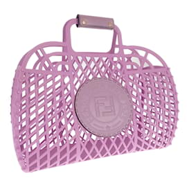 Fendi-Recycled Basket Bag 8BH389-Purple
