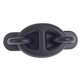 Hermès-Hermes Trimaillon PM Chaine d'Ancre Hair Accessory  Leather Hair Accessory H231033G 02TU in Excellent condition-Black