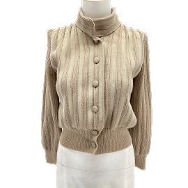 Loewe tricot T.FR 42 Laine Beige