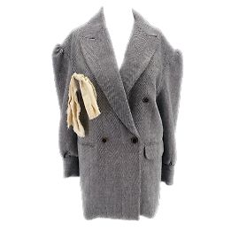 Autre Marque Die Wolljacken T.UK 8 Grau