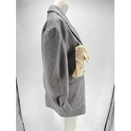 Autre Marque-THE GARMENT Jacken T.Vereinigtes Königreich 8 Wolle-Grau
