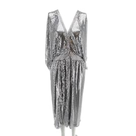 Paco Rabanne-PACO RABANNE  Dresses T.International M Glitter-Silvery