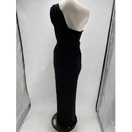 Autre Marque-NON SIGNE / UNSIGNED  Dresses T.it 40 polyester-Black