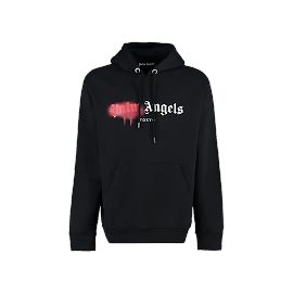 Palm Angels Sudadera con capucha Tokyo Sprayed Negra Negro