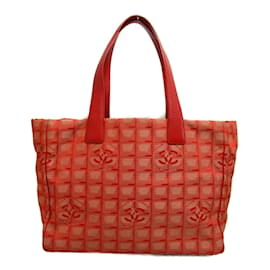 Chanel-New Travel Line Tote Bag A15991-Red