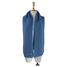 Sciarpa in lana Polo Ralph Lauren blu Blu