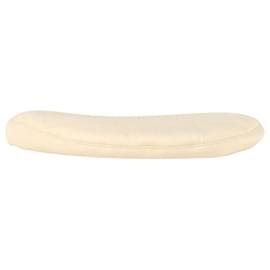 Nanushka-Nanushka Tarone Baskenmütze aus cremefarbenem veganem Leder-Weiß,Roh