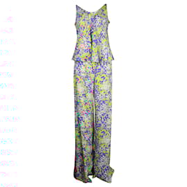 Stella Mc Cartney-Colorful Print Top and Wide Leg Pants Set-Other