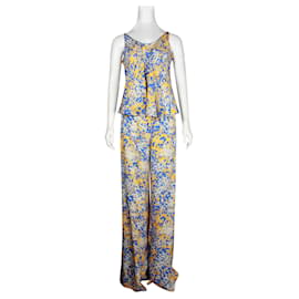 Stella Mc Cartney-Colorful Print Top and Wide Leg Pants Set-Other