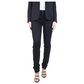 Loro Piana Pantalón sastre negro - talla UK 10 Negro