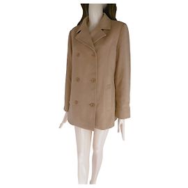 Pierre Balmain Coats, Outerwear Brown